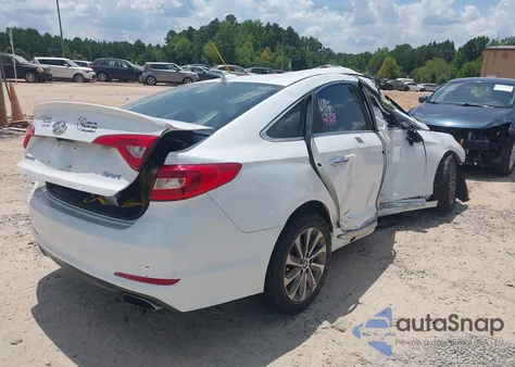 2017 Hyundai Sonata Sport/Limited z USA, uszkodzony, nr VIN 5NPE34AFXHH509292